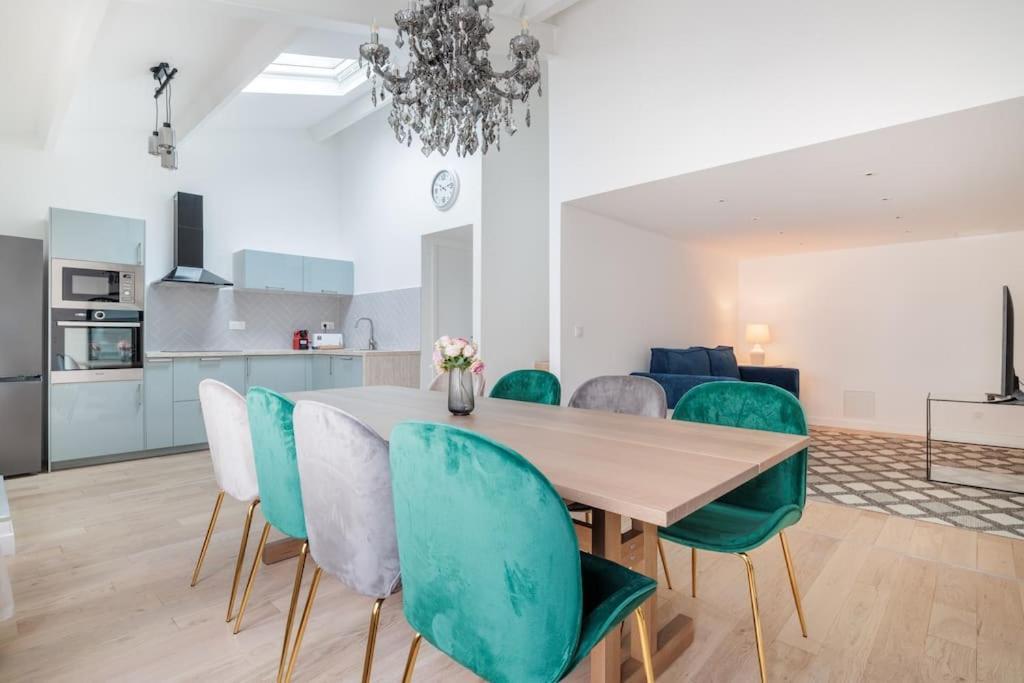 Superbe Appartement 8 Personnes #5 Аньер-сюр-Сен Экстерьер фото